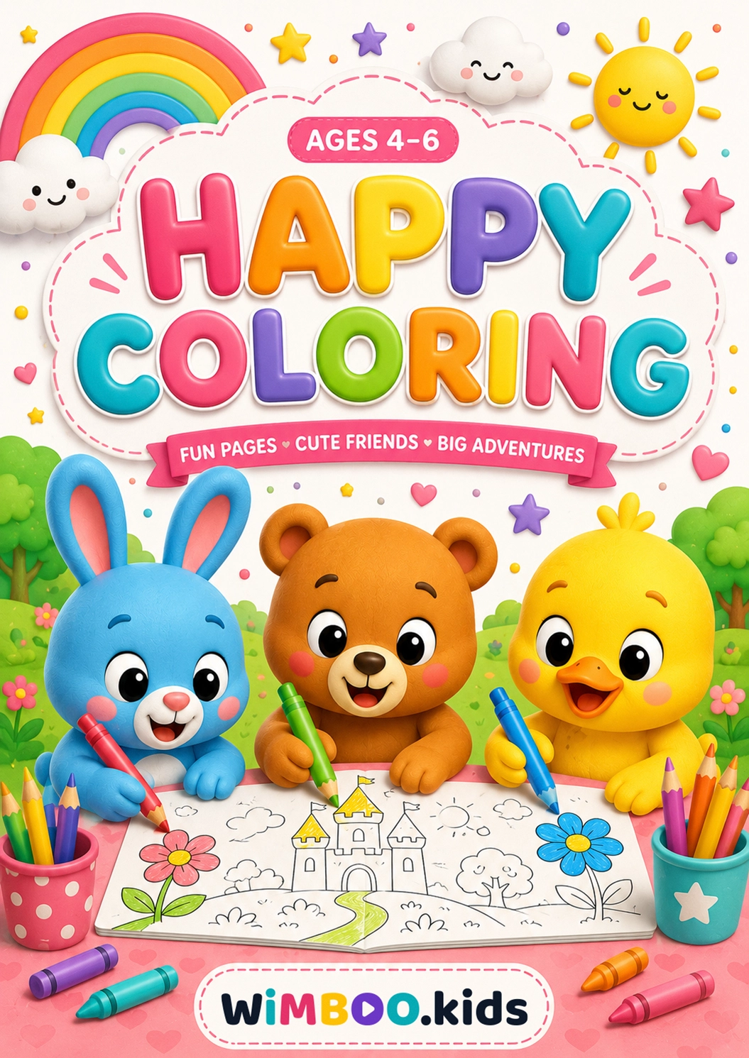 Happy Coloring book